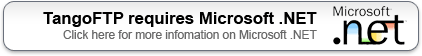 Tango FTP requires Microsoft .NET